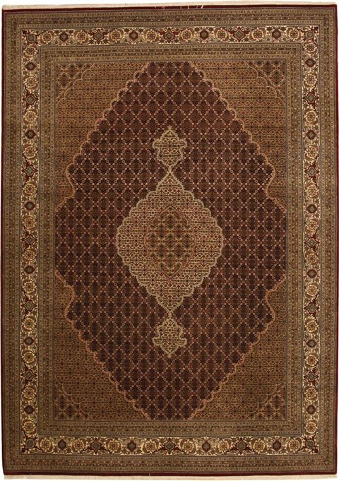 Mahi Red Hand Knotted 82 X 115 Area Rug 100-11025 Image 0