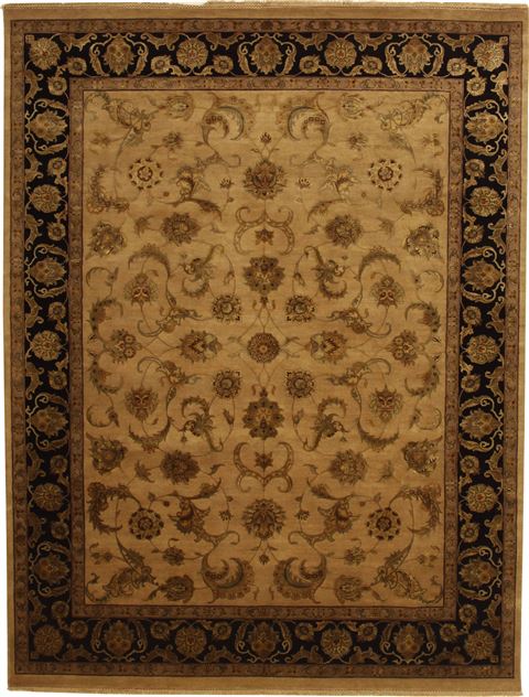 Jaipur Beige Hand Knotted 811 X 117 Area Rug 100-11026 Image 0