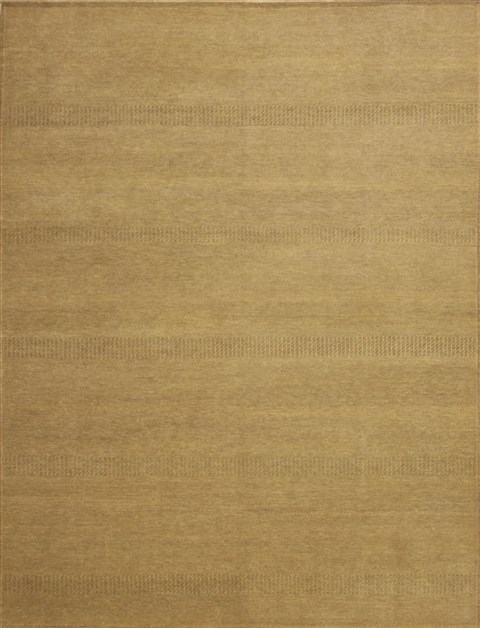 Modern Green Hand Knotted 91 X 1111 Area Rug 100-11030 Image 0