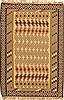 Kilim Beige Hand Knotted 44 X 66  Area Rug 100-11037 Thumb 0