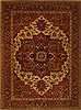 Heriz Red Hand Knotted 810 X 119  Area Rug 100-11040 Thumb 0