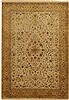 Jaipur Beige Hand Knotted 57 X 80  Area Rug 100-11048 Thumb 0