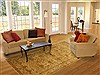 Indo-Persian Yellow Hand Knotted 57 X 86 Area Rug 100-11050 Thumb 4