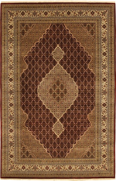 Mahi Red Hand Knotted 65 X 911  Area Rug 100-11054 Image 0