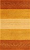 Gabbeh Yellow Hand Knotted 68 X 99 Area Rug 100-11055 Thumb 0