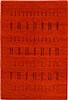 Gabbeh Red Hand Knotted 67 X 99 Area Rug 100-11056 Thumb 0