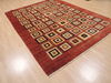 Gabbeh Beige Hand Knotted 69 X 93  Area Rug 100-11061 Thumb 11