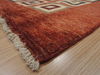 Gabbeh Beige Hand Knotted 69 X 93  Area Rug 100-11061 Thumb 6