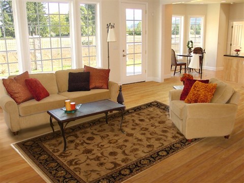 Jaipur Beige Hand Knotted 68 X 98 Area Rug 100-11062 Image 4