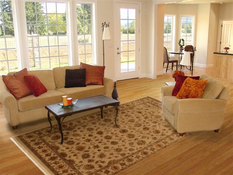 Jaipur Beige Hand Knotted 60 X 90 Area Rug 100-11063 Image 4