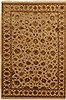 Jaipur Beige Hand Knotted 60 X 90  Area Rug 100-11063 Thumb 0