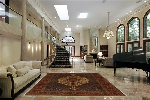 Bakhtiar Multicolor Hand Knotted 69 X 100 Area Rug 100-11067 Image 1
