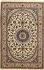 Nain Beige Hand Knotted 66 X 100  Area Rug 100-11069 Thumb 0