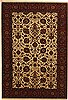 Sarouk Beige Hand Knotted 62 X 93 Area Rug 100-11075 Thumb 0