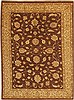 Chobi Brown Hand Knotted 66 X 96  Area Rug 100-11076 Thumb 0