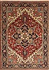 Heriz Red Hand Knotted 611 X 910  Area Rug 100-11077 Thumb 0