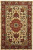 Tabriz Beige Hand Knotted 66 X 100  Area Rug 100-11082 Thumb 0