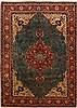 Tabriz Blue Hand Knotted 66 X 95  Area Rug 100-11088 Thumb 0