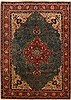 Tabriz Blue Hand Knotted 66 X 95 Area Rug 100-11088 Thumb 0