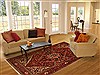 Bakhtiar Red Hand Knotted 611 X 100 Area Rug 100-11090 Thumb 4