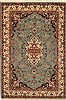 Yazd Blue Hand Knotted 67 X 103  Area Rug 100-11091 Thumb 0
