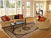 Nain Beige Hand Knotted 611 X 99 Area Rug 100-11101 Thumb 4