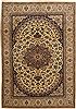 Nain Beige Hand Knotted 611 X 99 Area Rug 100-11101 Thumb 0