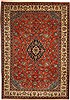 Sarouk Red Hand Knotted 66 X 96  Area Rug 100-11102 Thumb 0