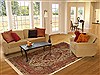 Mashad Beige Hand Knotted 65 X 94 Area Rug 100-11104 Thumb 4