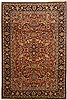 Yazd Red Hand Knotted 66 X 100  Area Rug 100-11106 Thumb 0