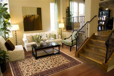 Mashad Beige Hand Knotted 67 X 910 Area Rug 100-11109 Image 3