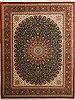 Qum Green Hand Knotted 98 X 1210  Area Rug 100-11125 Thumb 0