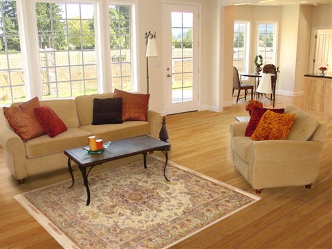 Tabriz Beige Hand Knotted 411 X 68 Area Rug 114-11132 Image 5