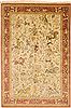 Qum Yellow Hand Knotted 63 X 96  Area Rug 114-11134 Thumb 0
