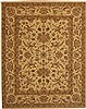 Chobi Yellow Hand Knotted 80 X 103 Area Rug 100-11138 Thumb 0