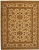 Chobi Yellow Hand Knotted 80 X 103  Area Rug 100-11138 Thumb 0