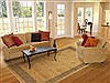 Chobi Yellow Hand Knotted 710 X 910 Area Rug 100-11139 Thumb 4