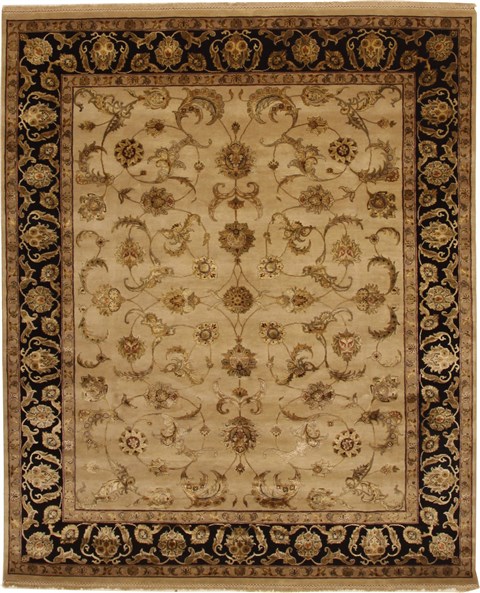 Jaipur Beige Hand Knotted 711 X 99 Area Rug 100-11148 Image 0