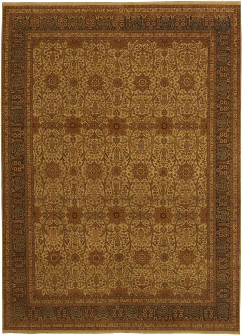 Haji Jalili Brown Hand Knotted 79 X 1010 Area Rug 100-11151 Image 0