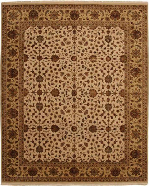 Jaipur Beige Hand Knotted 81 X 911 Area Rug 100-11155 Image 0