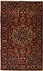 Bakhtiar Red Hand Knotted 99 X 1511  Area Rug 100-11159 Thumb 0