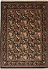 Pak-Persian Green Hand Knotted 100 X 142  Area Rug 100-11165 Thumb 0