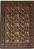 Pak-Persian Green Hand Knotted 100 X 142  Area Rug 100-11165 Thumb 0