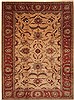 Pishavar Purple Hand Knotted 103 X 140  Area Rug 100-11166 Thumb 0