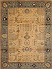 Pishavar Yellow Hand Knotted 910 X 130  Area Rug 100-11169 Thumb 0