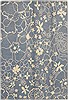 Modern Blue Hand Knotted 60 X 90  Area Rug 100-11181 Thumb 0