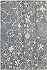 Modern Blue Hand Knotted 60 X 90 Area Rug 100-11181 Thumb 0