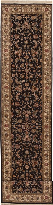 Sino-Persian Blue Runner Hand Knotted 26 X 120  Area Rug 100-11197 Image 0