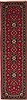Mashad Red Runner Hand Knotted 29 X 102  Area Rug 100-11198 Thumb 0