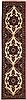 Qum Multicolor Runner Hand Knotted 26 X 100  Area Rug 100-11199 Thumb 0